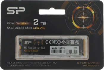 Накопитель SSD Silicon Power PCIe 4.0 x4 2TB SP02KGBP44US7505