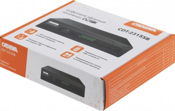 Ресивер DVB-T2 Cadena CDT-2315SB