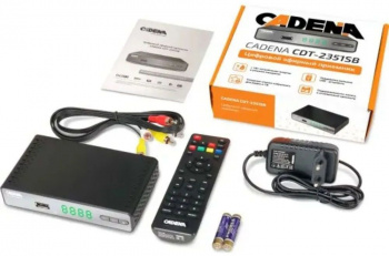 Ресивер DVB-T2 Cadena CDT-2351SB