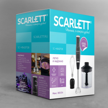 Блендер погружной Scarlett SC-HB42F08