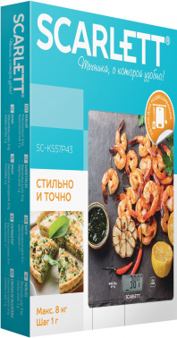 Весы кухонные электронные Scarlett SC-KS57P43