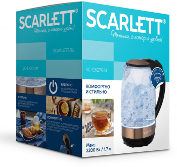 Чайник электрический Scarlett SC-EK27G81