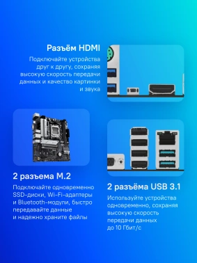 Материнская плата Asus PRIME B650M-K