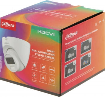 Камера видеонаблюдения аналоговая Dahua  DH-HAC-HDW1500CLQP-IL-A-0280B-S2