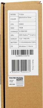 Ноутбук Tecno MegaBook  T1