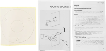 Камера видеонаблюдения аналоговая Dahua  DH-HAC-HFW1500CLP-IL-A-0360B-S2