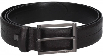 Ремень Piquadro Carl CU6326S129/TM 125х3.5см темно-коричневый натур.кожа