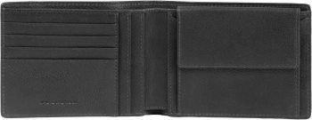 Кошелек мужской Piquadro Carl PU257S129R/N черный натур.кожа