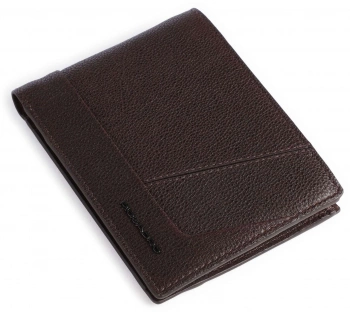 Кошелек мужской Piquadro Carl PU257S129R/TM темно-коричневый натур.кожа