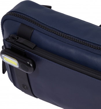 Сумка Piquadro David CA6204S130/BLU темно-синяя натур.кожа