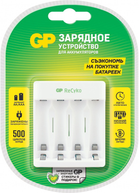 Зарядное устройство GP E411CS-2CR1