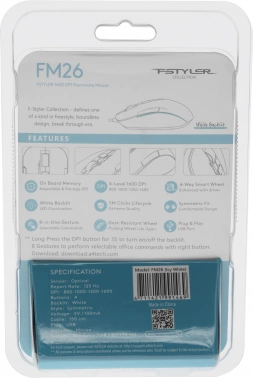 Мышь A4Tech Fstyler FM26