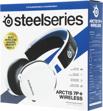 Наушники с микрофоном Steelseries Arctis 7P+