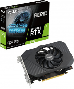 Видеокарта Asus PCI-E 4.0  PH-RTX3050-8G-V2