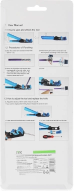 Обжимной инструмент ITK  CKJ-090-05