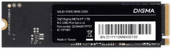 Накопитель SSD Digma PCIe 4.0 x4 1TB DGSM4001TP73T