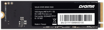 Накопитель SSD Digma PCIe 4.0 x4 1TB DGSM4001TP73T