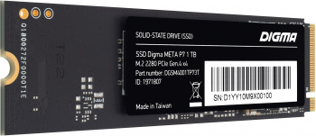 Накопитель SSD Digma PCIe 4.0 x4 1TB DGSM4001TP73T