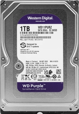 Жесткий диск WD SATA-III 1TB  WD11PURZ