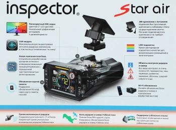 Радар-детектор Inspector Star Air
