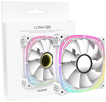Вентилятор для корпуса Alseye  Luna-120-W-P