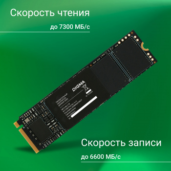 Накопитель SSD Digma PCIe 4.0 x4 4TB DGSM4004TM63T