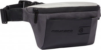 Сумка Piquadro Brief2 Special CA2174BR2S/GRN серая/черная нейлон/натур.кожа