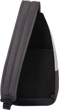 Рюкзак слинг мужской Piquadro Brief2 Special CA4536BR2S/GRN серый/черный нейлон/натур.кожа