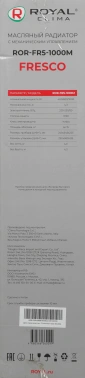 Радиатор масляный Royal Clima ROR-FR5-1000M