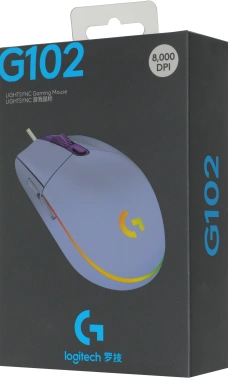Мышь Logitech G102 LightSync