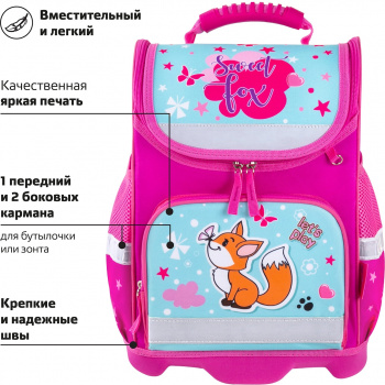 Ранец детский Юнландия Wise 271396