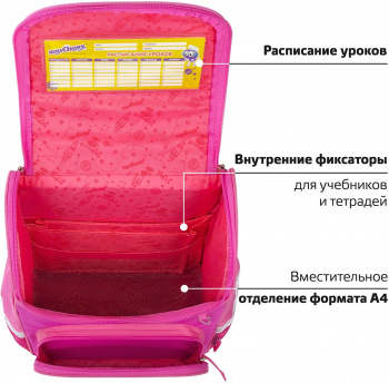 Ранец детский Юнландия Wise 271396