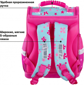 Ранец детский Юнландия Wise 271396