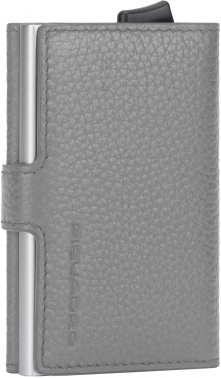 Чехол для кредитных карт Piquadro Modus Special PP5649MOSR/GR серый натур.кожа