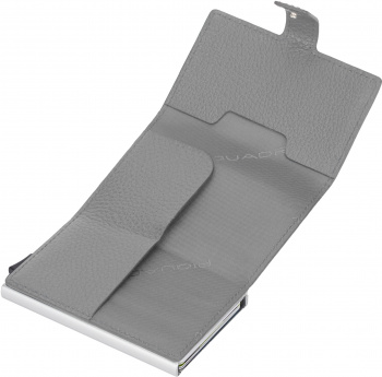 Чехол для кредитных карт Piquadro Modus Special PP5649MOSR/GR серый натур.кожа