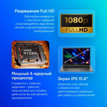 Ноутбук Acer Extensa 15  EX215-23-R94H