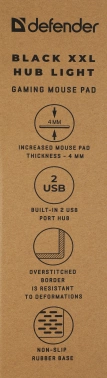 Коврик для мыши Defender Black
