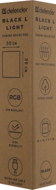 Коврик для мыши Defender Black