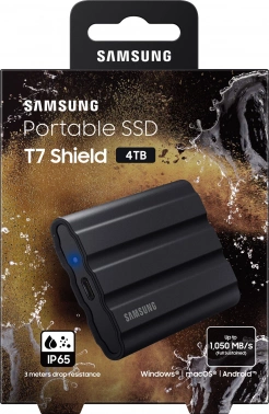 Накопитель SSD Samsung Original USB-C 4TB MU-PE4T0S/WW Shield