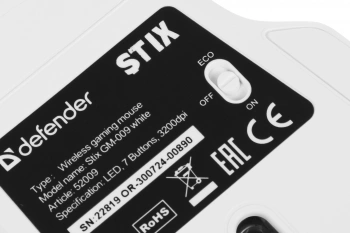 Мышь Defender Stix GM-009