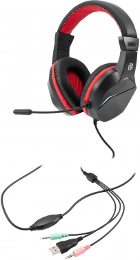 Наушники с микрофоном Оклик HS-L335G