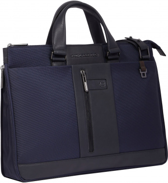 Деловая сумка Piquadro Brief2 CA4021BR2/BLU с отделением для ноутбука 15.6