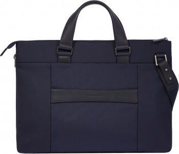 Деловая сумка Piquadro Brief2 CA4021BR2/BLU с отделением для ноутбука 15.6