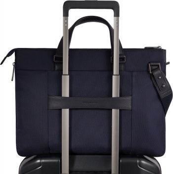 Деловая сумка Piquadro Brief2 CA4021BR2/BLU с отделением для ноутбука 15.6