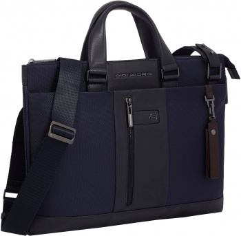 Деловая сумка Piquadro Brief2 CA4021BR2/BLU с отделением для ноутбука 15.6