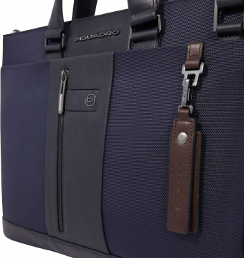 Деловая сумка Piquadro Brief2 CA4021BR2/BLU с отделением для ноутбука 15.6