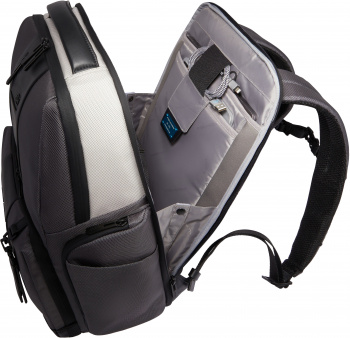 Рюкзак Piquadro Brief2 Special CA4532BR2S/GRN серый/черный нейлон/натур.кожа
