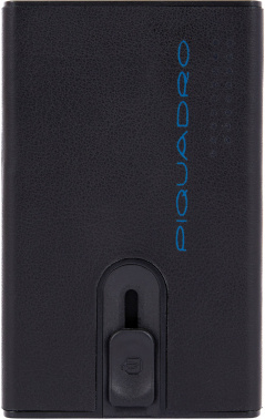 Чехол для кредитных карт Piquadro Urban PP4891UB00R/NGR черный/серый натур.кожа