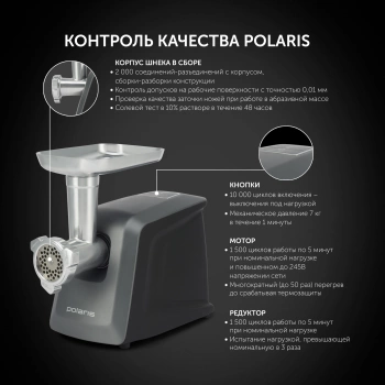 Мясорубка Polaris PMG 3090 RUS
