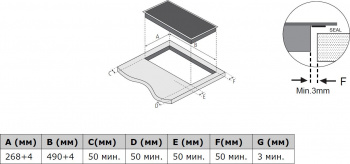 Варочная поверхность Weissgauff HV 312 BM
